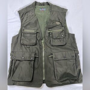 🔥MILITARY Utility Vest MADE FOR US TROOPS "MILE DRAGIC" Green BIG SIZE XXXL NEW